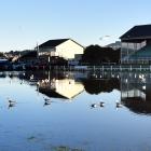Heavy rain that hit Dunedin over the weekend has sent Tahuna Park's turf under water and turned...
