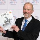 Author and illustrator David Elliot holds his award-winning book Snark.PHOTO: LINDSAY KEATS
