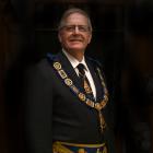 Newly-elected Grand Master of New Zealand Freemasons Mark Winger. Photo: Gregor Richardson.
