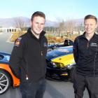 Cromwell drivers Brendon Leitch (left) and Andrew Waite have both been busy racing in...