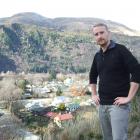 Arrowtown Wilding Group spokesman Ben Teele looks over the hillsides from which the group wants...