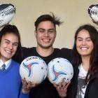 Annie (left), Josh, Meg and Jack Timu (inset) are following in their father John Timu’s footsteps...