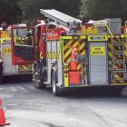 Appliances from Willowbank, Roslyn and St Kilda attended a blaze in a secure ward at Wakari...