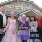 Ranfurly Musical and Dramatic Society members (from left), Sleeping Beauty co-director Lucia...