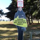 The Queenstown Lakes District Council may look at introducing signage similar to this  to send a...