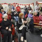 Dunedin South Labour supporters listen to Clare Curran speak at an election night function on...