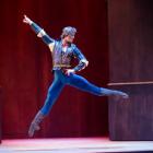 Joseph Skelton (Romeo) doesn’t let a little metal in his leg slow him down. PHOTO: STEPHEN A’COURT