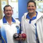Weightless . . . Dunedin’s Keri Rupene (left) and Marty Kreft  are already the winners of the...