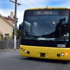 Owain Morris alights from the last Ravensbourne bus on the corner of Junction Rd and Taupo St...