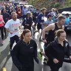 2017 Cadbury Dunedin Marathon. Screengrab: Craig Baxter