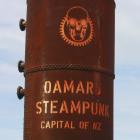 A steampunk installation in Oamaru. Photo: ODT.