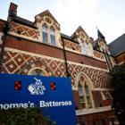 Thomas's Battersea, a private school attended by Prince George, is seen in southwest London....