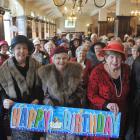 Dunedin Travel Club members (from left) Lorraine Harvey, Rona Chave, Margaret Woodford, Dawn...