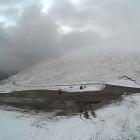 An image taken at 7am yesterday of the summit on the Crown Range Rd, between Queenstown and...