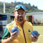 Australian international Aaron Wilson at the North East Valley Invitation singles at the North...