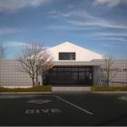 Projected images show the upgrade of the Cromwell Memorial Hall that was agreed upon before the...