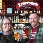 Emerson’s Taproom and Restaurant venue manager Charlotte Janssen  and general manager Chris O...