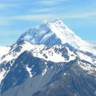 Aoraki/Mt Cook, with the treacherous Caroline face in the foreground. ODT Files