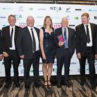 The 2017 World Shearing and Woolhandling Championships organising committee, from left, John...