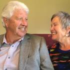 Bob and Gaynor Campbell, of Campbell &amp; Sons Funerals, in their Mosgiel home. PHOTO: SHAWN...