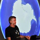 Anthony Powell speaks to an enthralled audience about his experiences living in Antarctica and...
