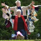 Waikouaiti women Brenda Ives (rear) and Ann Charlotte (both 75) have become more mindful of the...