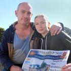 Brad Madden and partner Annette Jacobs are grateful to the neighbour who alerted them to a fire...