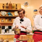 Kip Chapman (left) and Chris Parker as, respectively, Peter Hudson and David Halls. Photo: Supplied