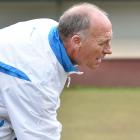 World Bowls champion Mike Kernaghan (North East Valley) competes in the final of the Bowls...