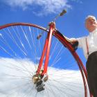Oamaru Ordinary Cycle Club captain Graeme Simpson is ready for the 19th annual Penny-farthing and...