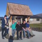 Mt Aspiring  pupils at a ‘‘men’s club’’. Photo: Liz Breslin