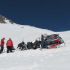 The scene of the crash on Mt Alta. Photo: Supplied