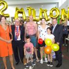 Queenstown Airport Corporation chairwoman Prue Flacks (left) with (from left) Queenstown Lakes...