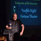 Fortune Theatre artistic director Jonathon Hendry accepts the production of the year award at the...