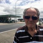 Gordon Rd resident Murray Bambery (84) is opposing the redevelopment of the BP service station...