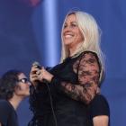 Alanis Morissette performs during the KAABOO Del Mar Festival in Del Mar, California, in...