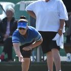 Winning skip Mandy Boyd in action during the women's final at the national championships in...