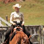 Amanda Voice contemplates her next move at the Gold Coast Western Riding Club near Waikanae on...