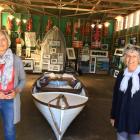 Wanaka artists Lynley Charteris (left) and Janet Malloch are two of the Central Otago artists who...