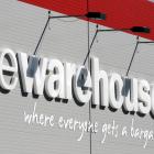The Warehouse sign. Photo: ODT