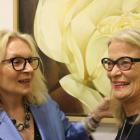 Lea Maalfrid (left) and Miranda Van Asch return to their home town for the opening of  the...