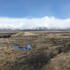 A walk into Baikie Hut from Lake Pukaki presents a dramatic Mackenzie region landscape of snow...