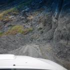 A slip, at Blue Slip, has closed Skippers Rd. Photo: Supplied