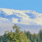 Looking out at the snowy ranges yesterday morning, Mark Pettinger says ‘‘some of us in Cromwell...