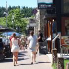 Despite the hot summer sun few are wearing hats or sunscreen. Photo: Kerrie Waterworth