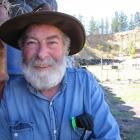 Central Otago Pistol Club president John Holley, of Roxburgh, known as ‘‘Big Bad John’’, takes a...