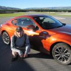 Central Otago Young Driver Programme participant Ethan Wedlock (16), of Cromwell, admires the...