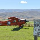 The DHC-1 Beaver after landing at Idaburn Airport in Central Otago, flown by Hong Kong-based New...
