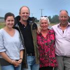 Maheno's McNallys (from left) Bridget and James, who farm with Kathrin and Ray, are finalists in...