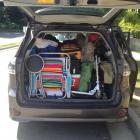 It can be hard to keep camping supplies to a minimum. Photo: Getty Images